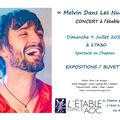 Concert à l'étable le 9 Juillet