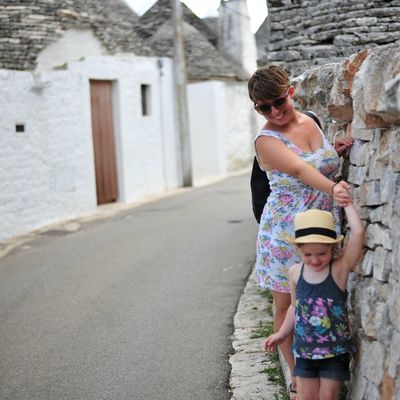 Visite de la belle ville d'Alberobello (Italie)…