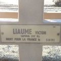 LIAUME Victor (Meunet sur Vatan) + 11/10/1915 Mareuil (62)