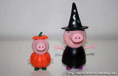 Mes figurines Peppa Pig Halloween