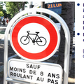 Piste cyclable interdite... aux vélos