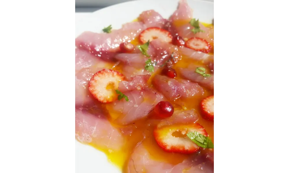 Carpaccio de chinchard 