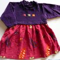 lot #127, robe confetti 2 ans