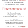 Conférence sur les enjeux de l'intercommunalité