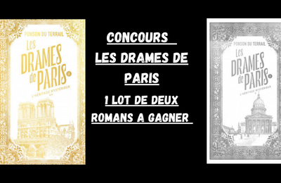 CONCOURS DE NOEL EDITIONS 10-18  : les 2 romans de la collection "Les drames de Paris" à gagner 