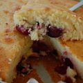 gâteau aux cerises (au départ clafoutis qui finalement n'en est pas un)