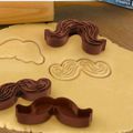 Eating or not eating moustaches