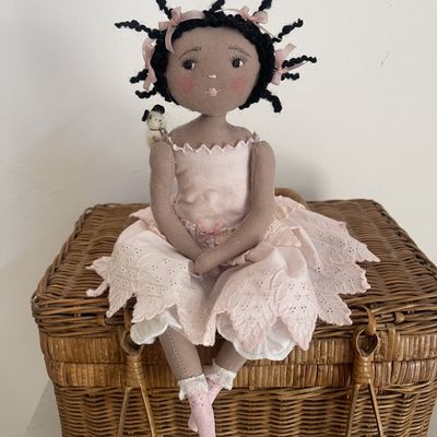 Clémentine petite fleur des îles..(22cm)