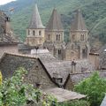 Conques sur le chemin de St Jacques