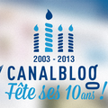 Bon anniversaire Canalblog