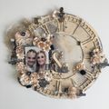 horloge "Toi & moi" by La Bulle a Scrap