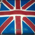Union Jack Cake /Le drapeau anglais en gâteau 