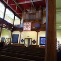 En voici d'autres , des quilts accrochés dans une église de Sainte Marie aux Mines