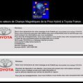 Toyota Prius hybride et Santé (suite) : réponses de Toyota à Next-up organisation