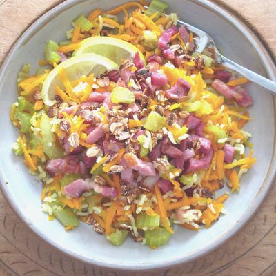 Salade colorée méli mélo printanier