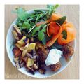 Buddha Bowl falafels et patate douce