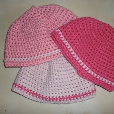 Tuto bonnet pour bébé au crochet