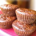 Muffins au chocolat sans matière grasse