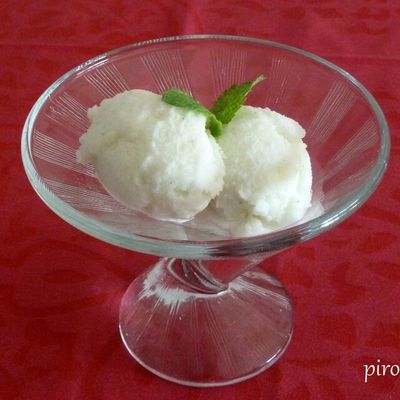 La feuille de menthe...