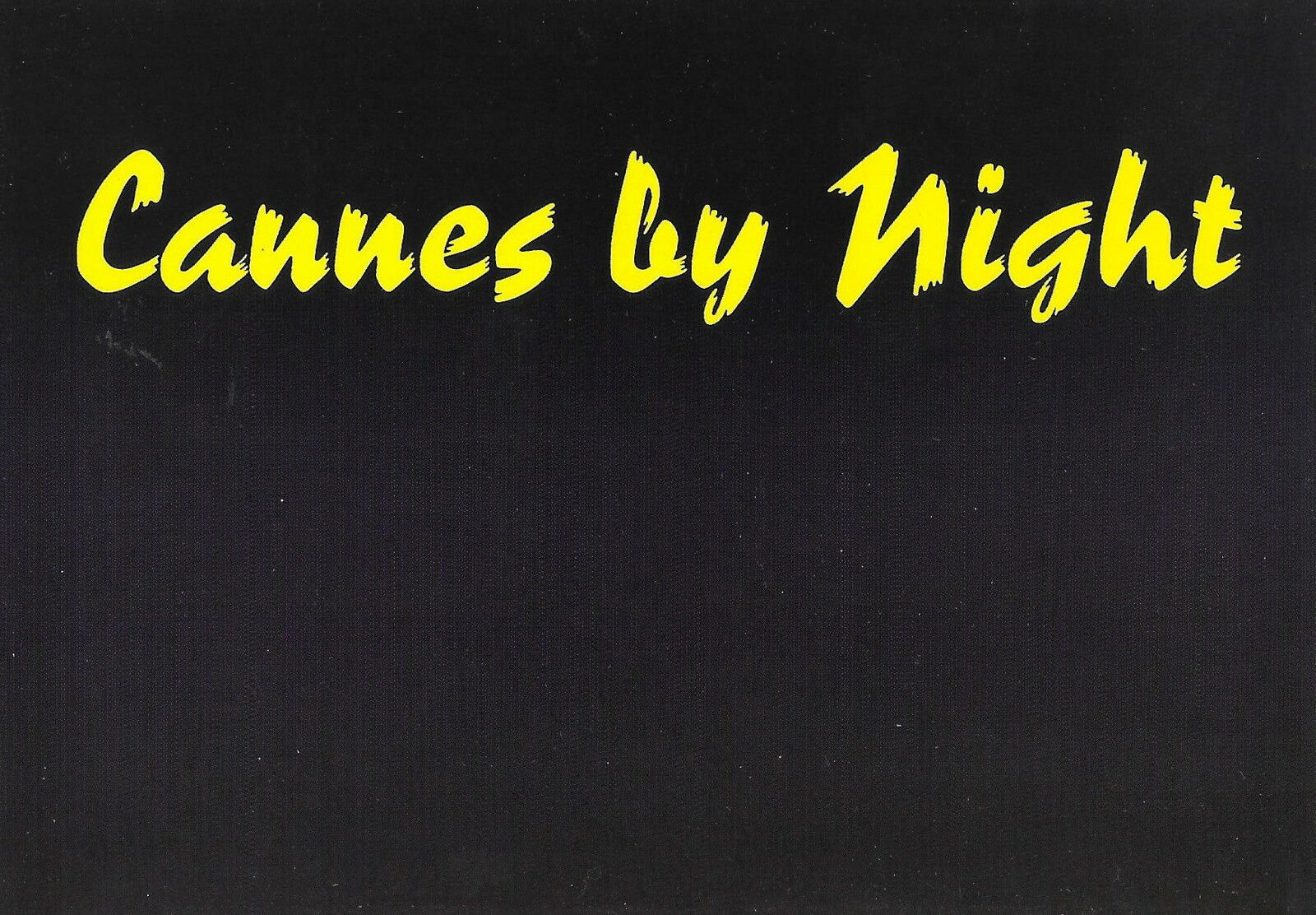 Cannes, carte postale