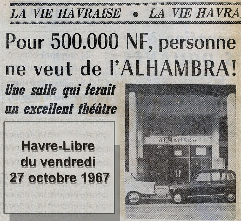 Le Havre Cinéma Gaumont Pathé Lecesne reconstruction Perret star Apollo Grillon Alhambra, Sirius Vox Rex Scala Royal Rio Réau Paris Sainte Adresse Lido Henri Daigue Normandy