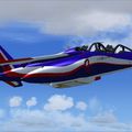 Alpha Jet-E Patrouille de France Flyboys pour FSX