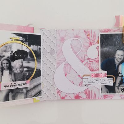 Mini Album - Ca sent bon l'été - {Invité créative Passion Scrap}