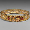 Gold armband with Herakles knot, Greek, Hellenistic, 3rd–2nd century BCE