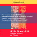 Vocalya présente,« King Arthur »,Musique d'Henry Purcell,Théâtre Musical de Pibrac, Jeudi 24 mai 2018 à 21h,