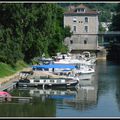 écluse sur le Doubs à Besançon