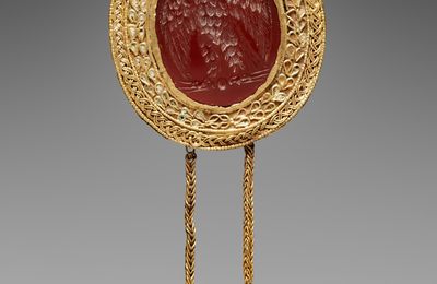 Intaglio: Imperial Eagle, c. 1–25 CE, Italy, Rome, probably Augustan