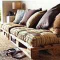RECUP : Des meubles tendance en palettes de bois recyclées !