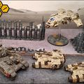 Legions Imperialis - Fire Raptor de la Death Guard