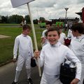 9 juin. Démo sabre laser! 80 ans du réveil sportif.