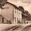 Arinthod, la gare 1923 