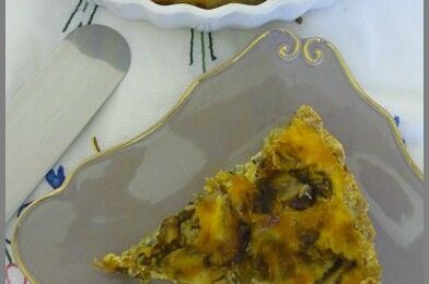 Quiche aux chicons( endives) et Roquefort