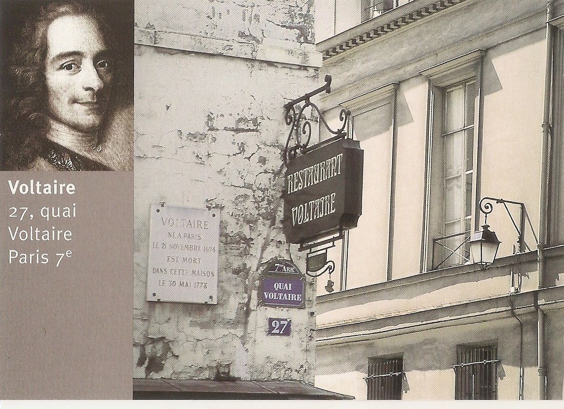 Paris, carte postale, Voltaire (75)