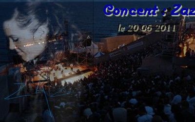 Concert : Zaz à Sète