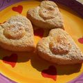 + Petits sablés -coeur (s) - crème de citron +