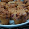 MUFFINS FRAMBOISE CHOCOLAT BLANC