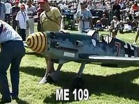 Un Messerschmidt 109 à l’échelle 1/2