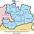 La circonscription : Les cantons et les sections