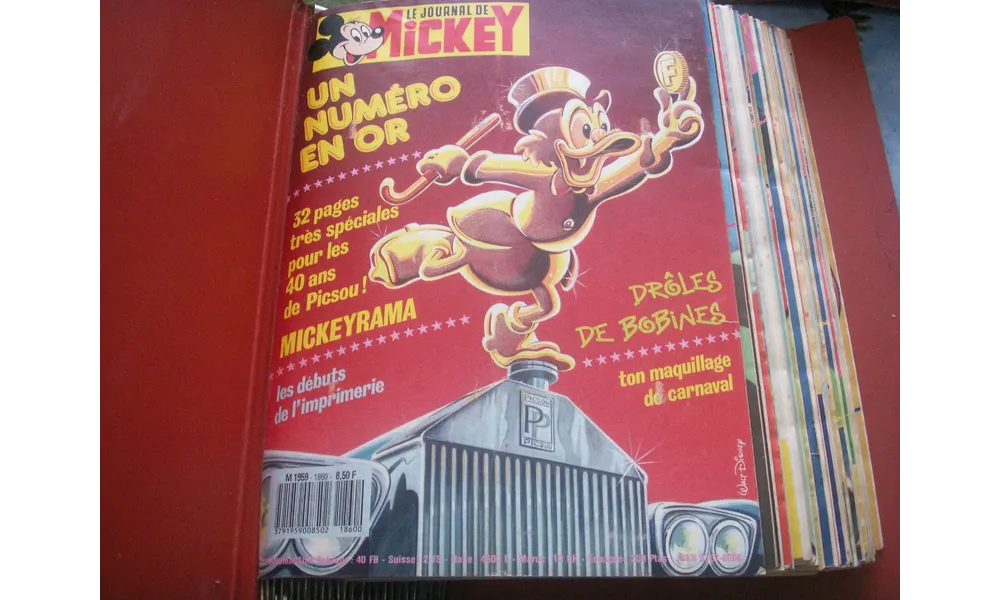 magazine "le journal de mickey"