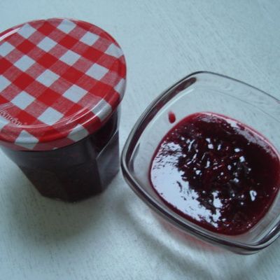 Confiture de framboises