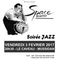 Vendredi 3 février - Space quartet - Soirée JAZZ au Caveau / Mussidan