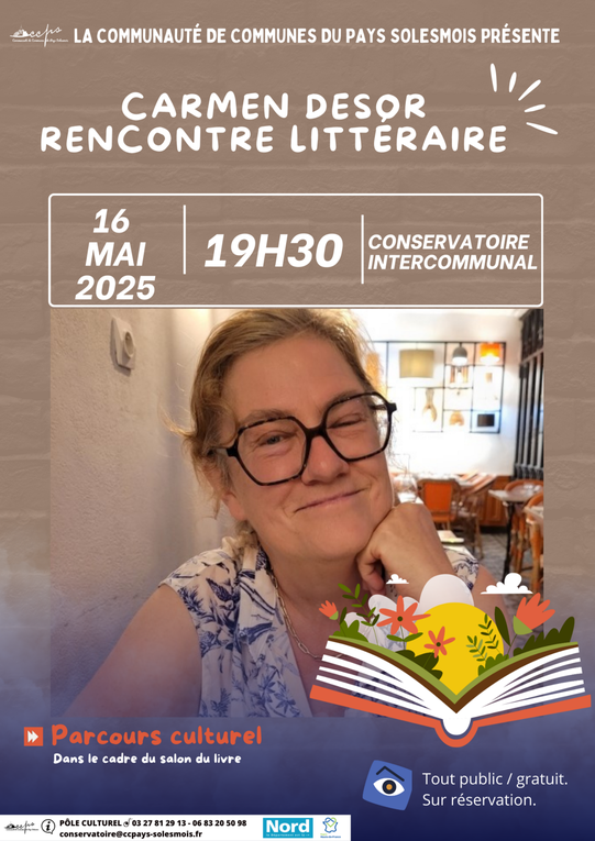 Promenade littéraire et musicale au Conservatoire de Solesmes le 16 mai 2025
