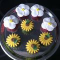 Petits Cupcakes fleuris...