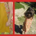 robe I livre mademoiselle pour défi 13 corail 