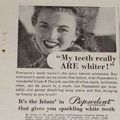Publicité Pepsodent, 1946 (USA - UK)