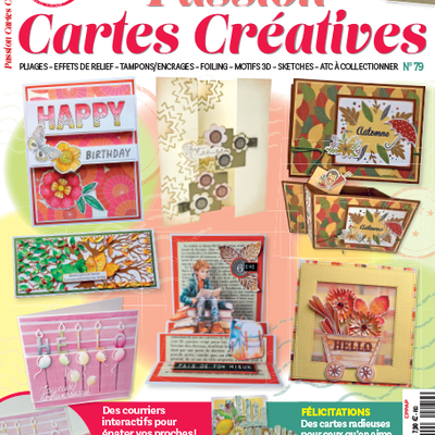 Passion Cartes Créatives n°79 arrive en kiosques !